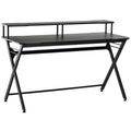 55 inch Black Gaming Desk with Monitor Stand A15651