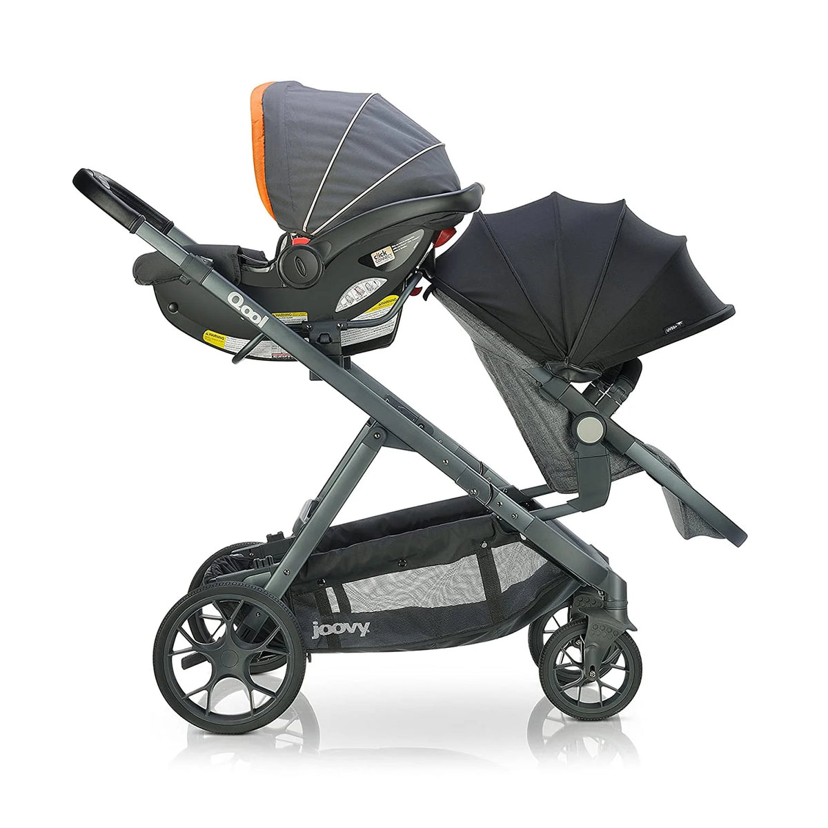 Convertible Modular Single Double Triple Stroller Z3779