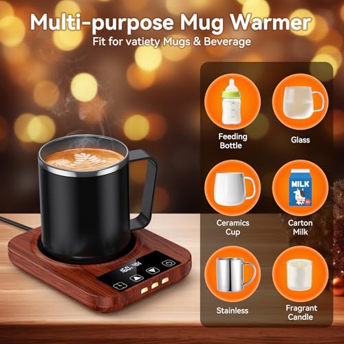 Electric Coffee Mug Warmer with 16oz Heated Mug A154