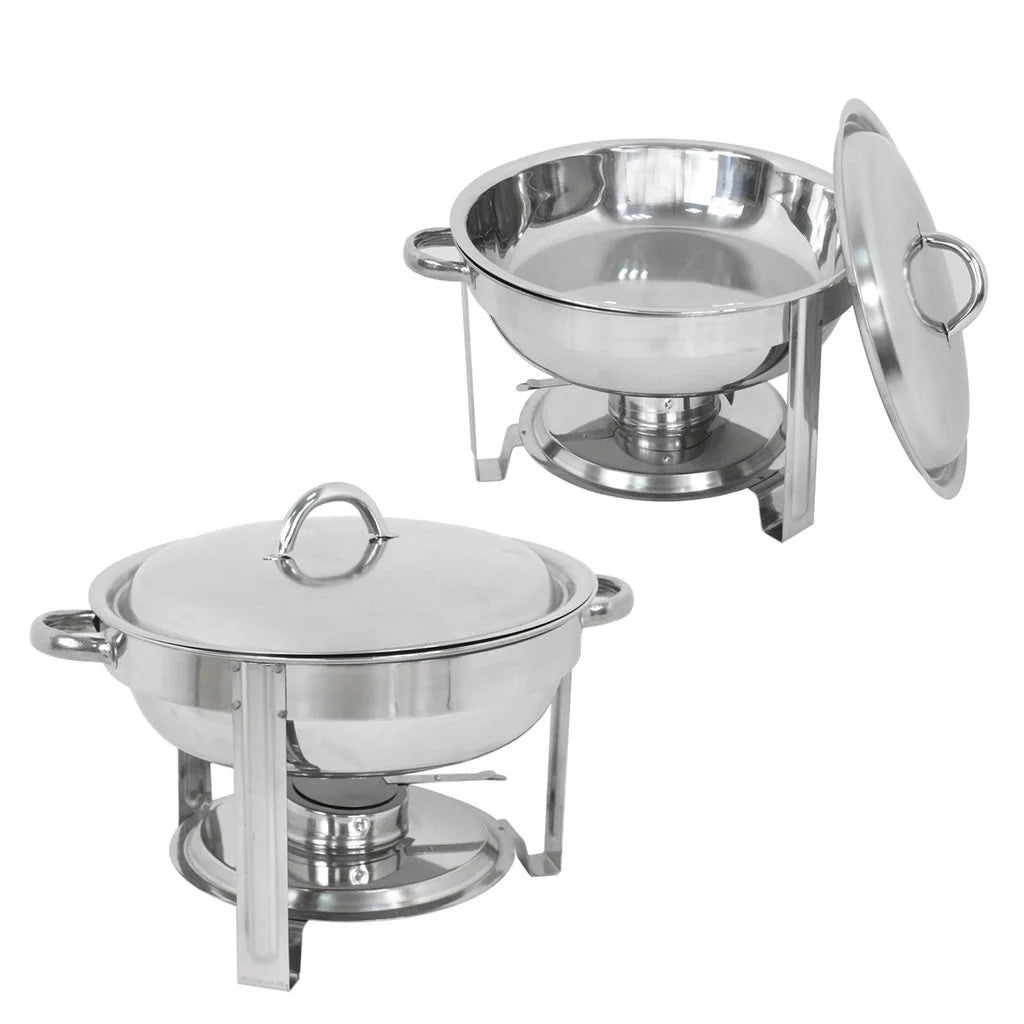 2 Pack Stainless Steel Chafing Dish Set K1672
