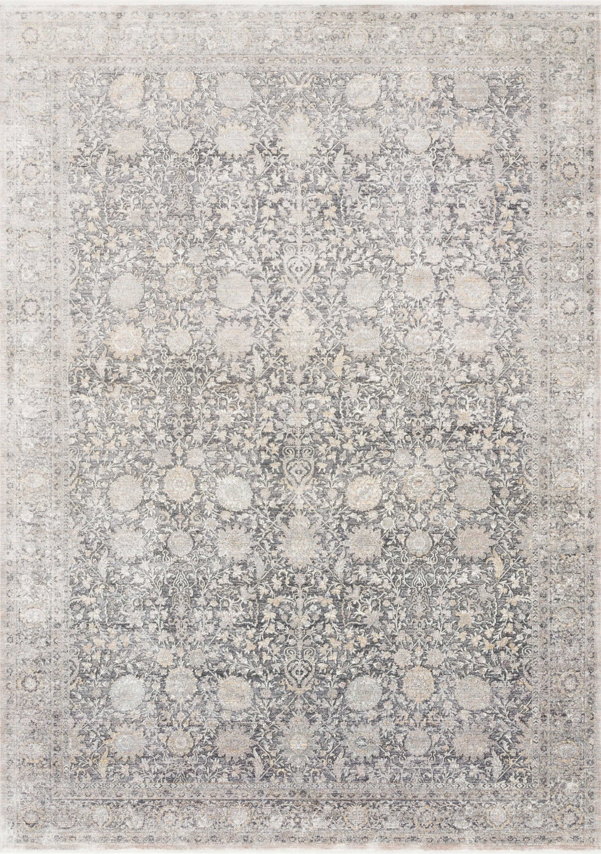 Charcoal Sand 3'7 x 5' Rug S92238