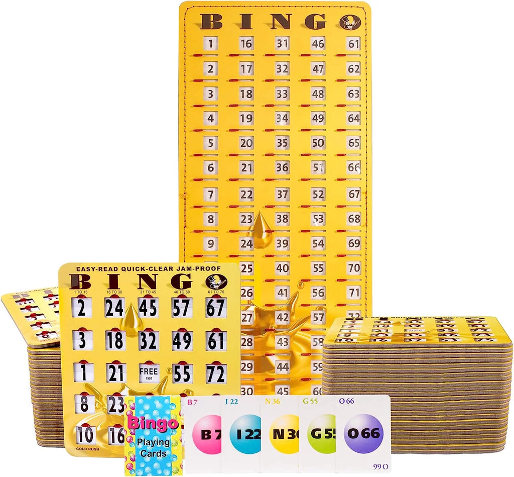 Bingo Cards with Sliding Windows O613