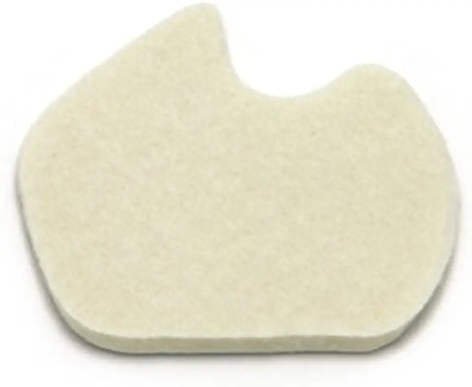 White Felt Sesamoid Pad 100 Pack 1/8" Thick P997