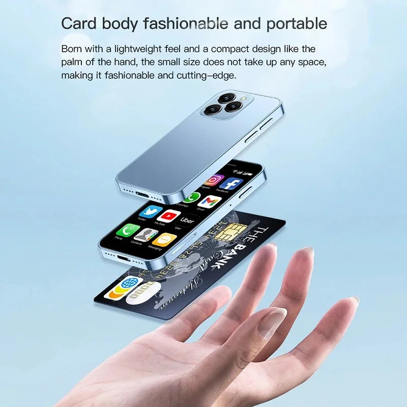 3Inch Quad Core 3GB+64GB 4G LTE Dual SIM Mini Smartphone W473