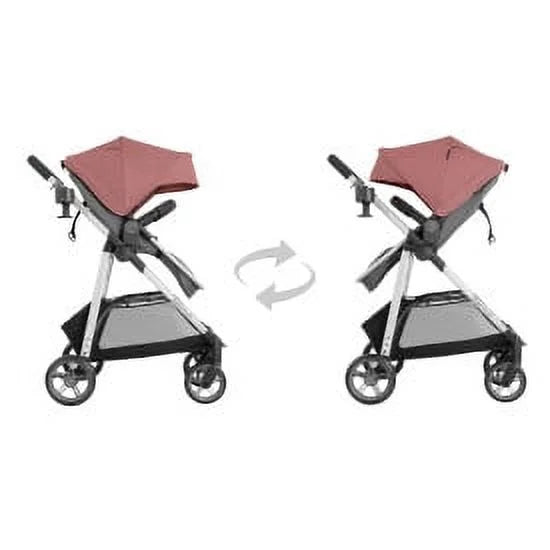 Pink Modular Travel System with Infant Car Seat Z4871