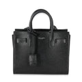 Black Grained Leather Nano Sac De Jour P90456