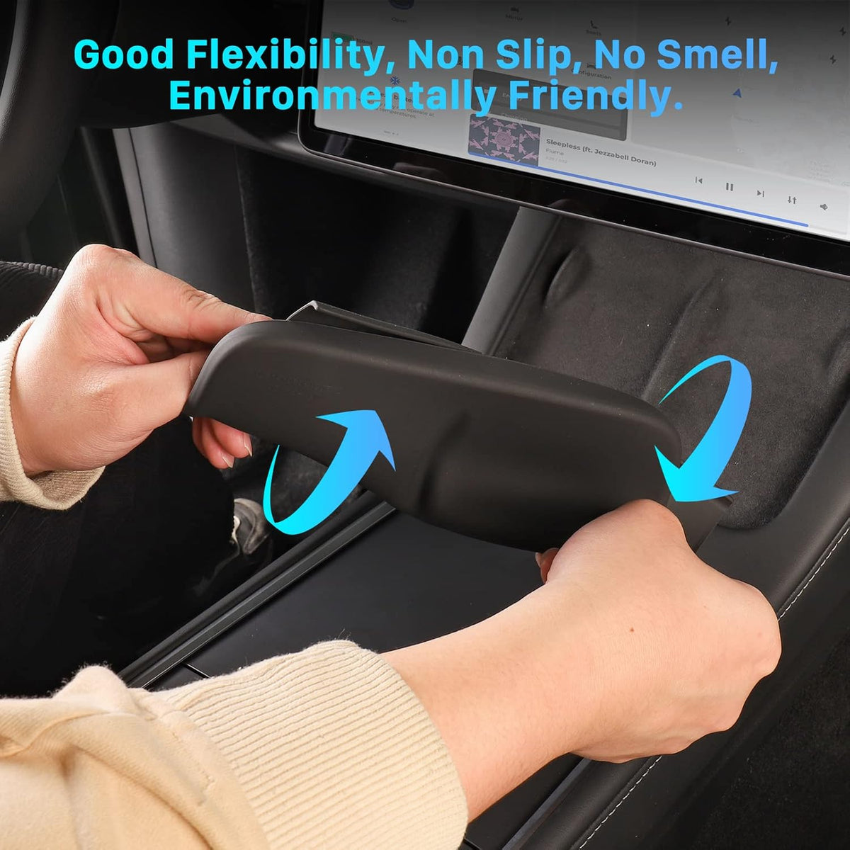 Center Console Wireless Charger Silicone Mat M293