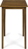 Acacia Wood Square Bar Table C456