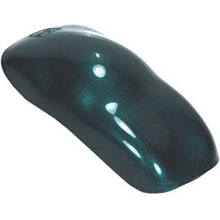 Dark Teal Metallic Low VOC Urethane Basecoat/Clearcoat Car Auto Paint Medium Gallon Kit X6094