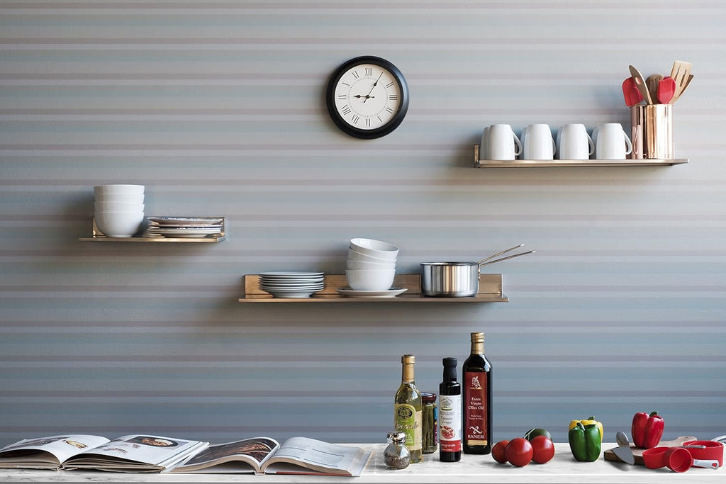Stainless Steel Wall Shelf Set of 2 V3206