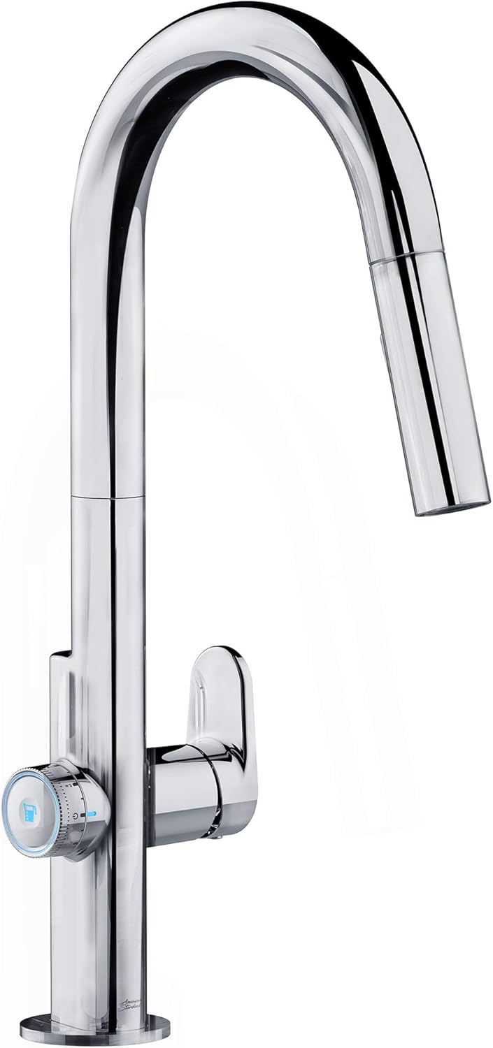 Single-Handle Pull Down Kitchen Faucet in Stainless Steel F9270