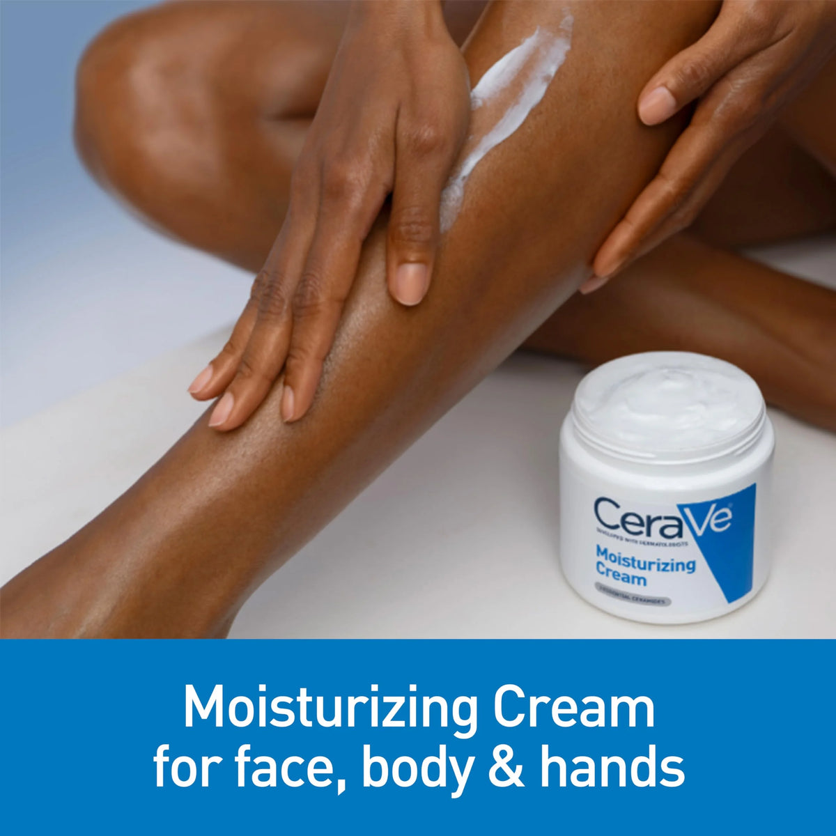 Moisturizing Cream with Hyaluronic Acid and Ceramides 19 Ounce Z691479