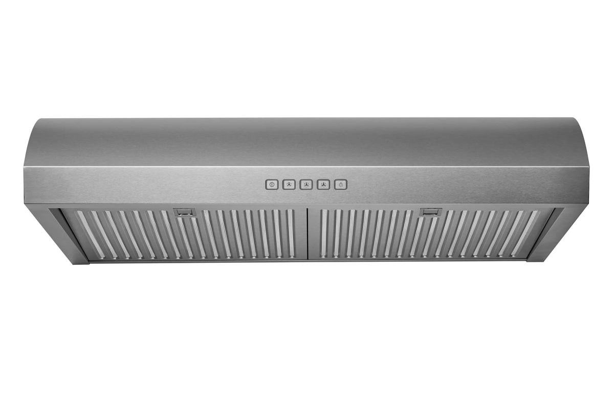 30 Inch Under Cabinet Curved Range Hood with Stainless Steel Filters V328
