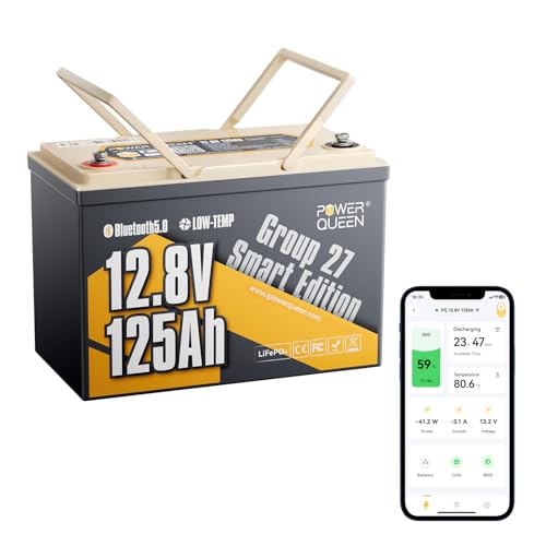 12.8V 50Ah LiFePO4 Battery with 50A BMS U542