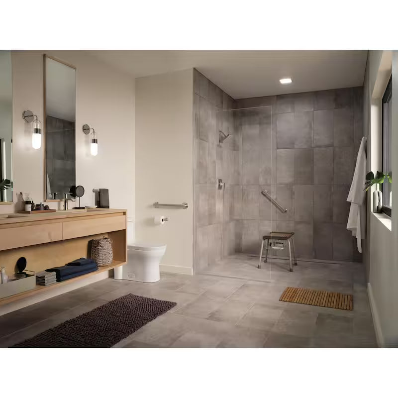 Single Handle Single Hole Bathroom Faucet Brushed Nickel Z458