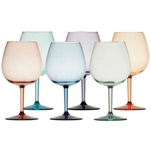 Balloon Glass 6 Pcs D848