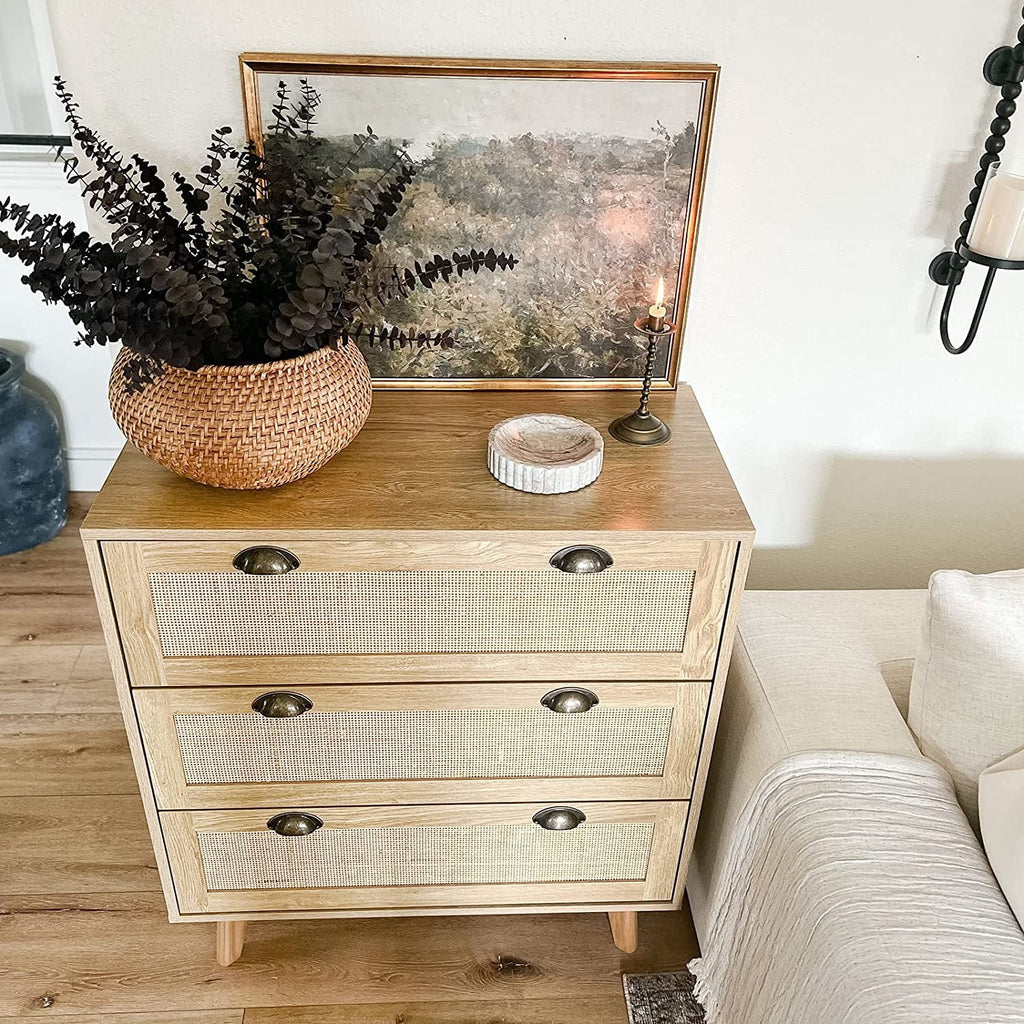 Rattan Cabinet Chest of Drawers Z863