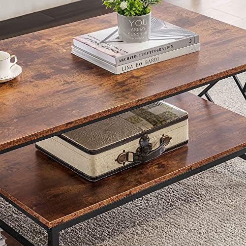 Marble Gold Rectangle Coffee Table F6026