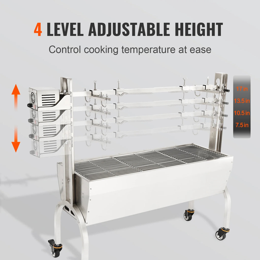 50W 90lbs Rotisserie Roaster Y2467