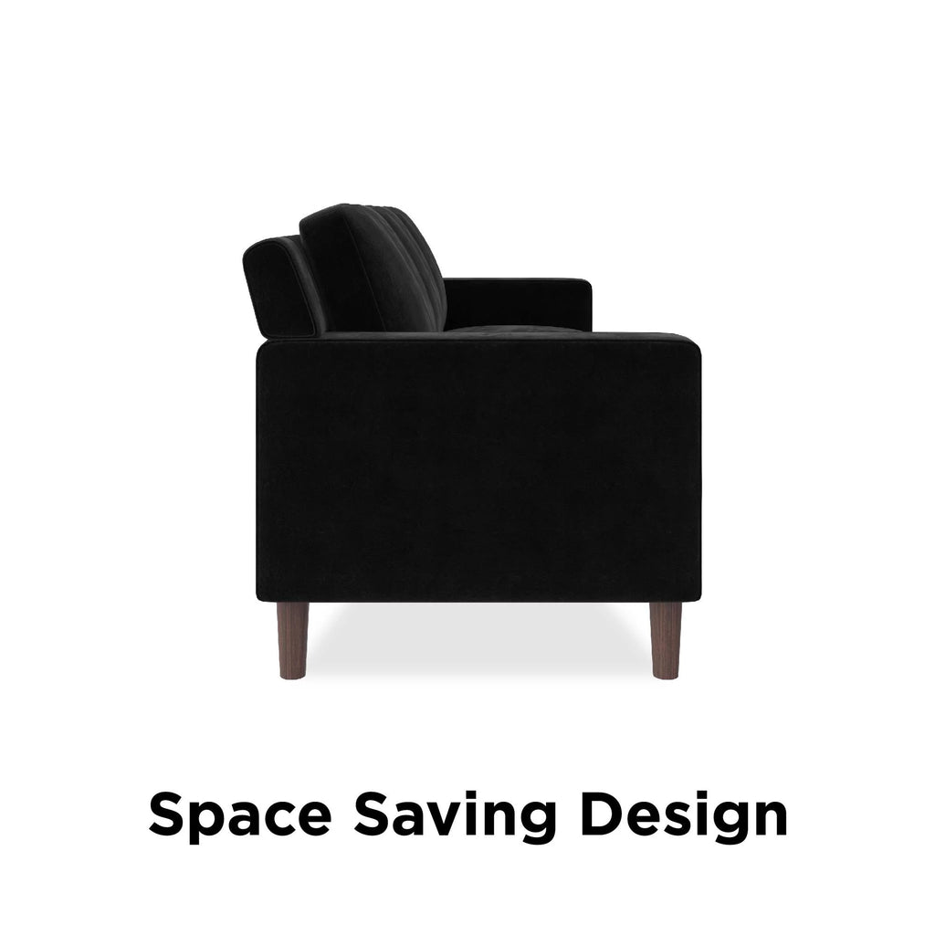Green Velvet 3 Seater Sofa S957726