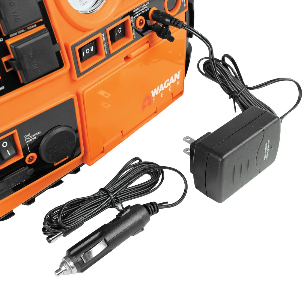 12-Volt Jump Starter, Air Compressor, Radio, USB Charger, and Inverter Z562860