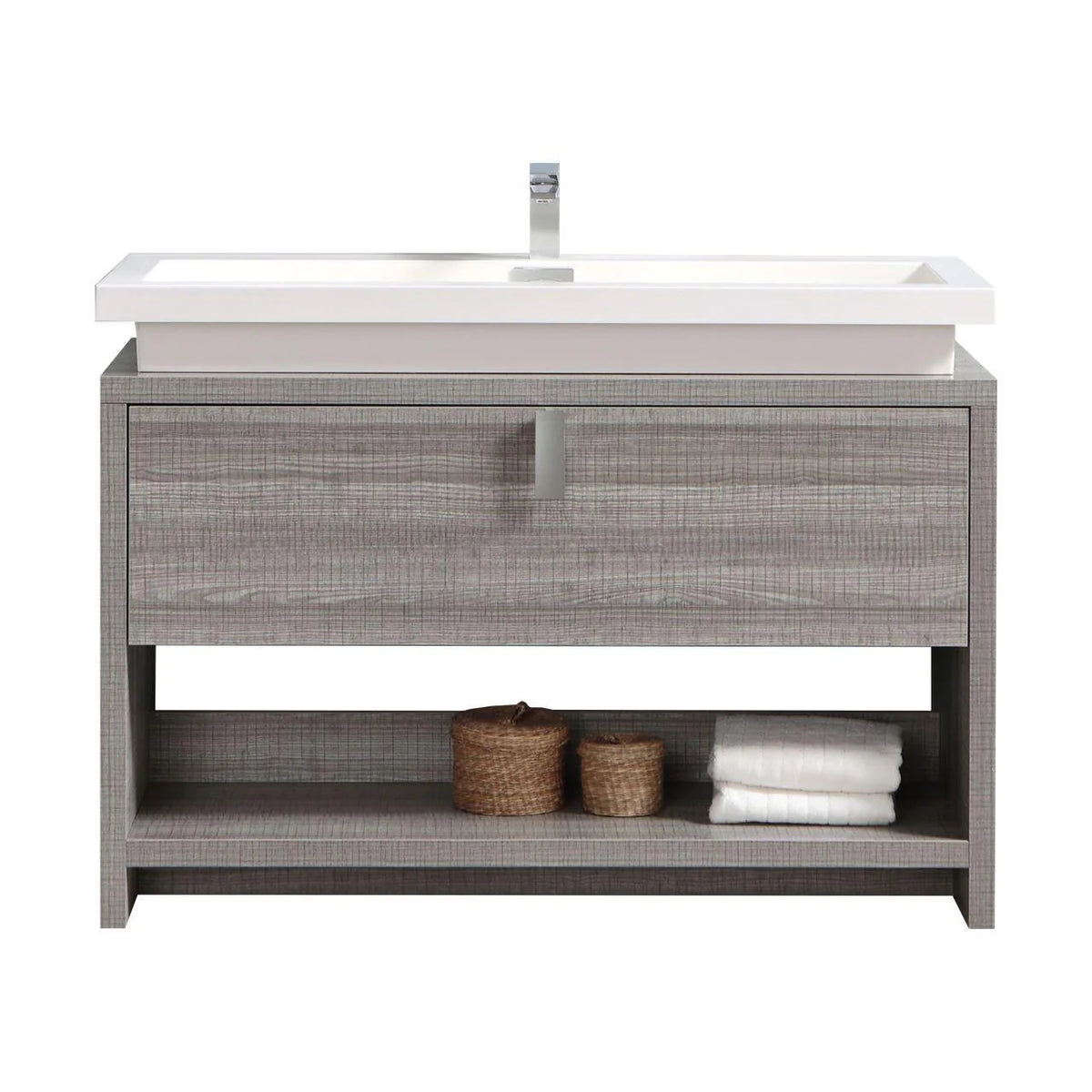 48 in. Ash Gray Bathroom Vanity P11999