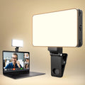 4000mAh Video Conference Lighting with Clip, Stepless Dimming, 3 Modes W561