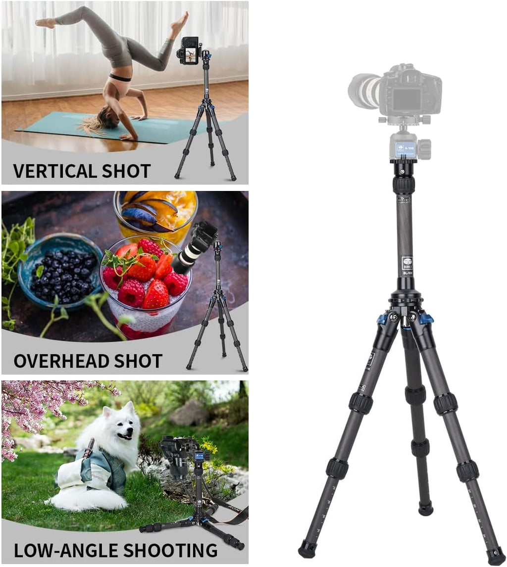 Carbon Fiber Mini Tripod with Center Column R583