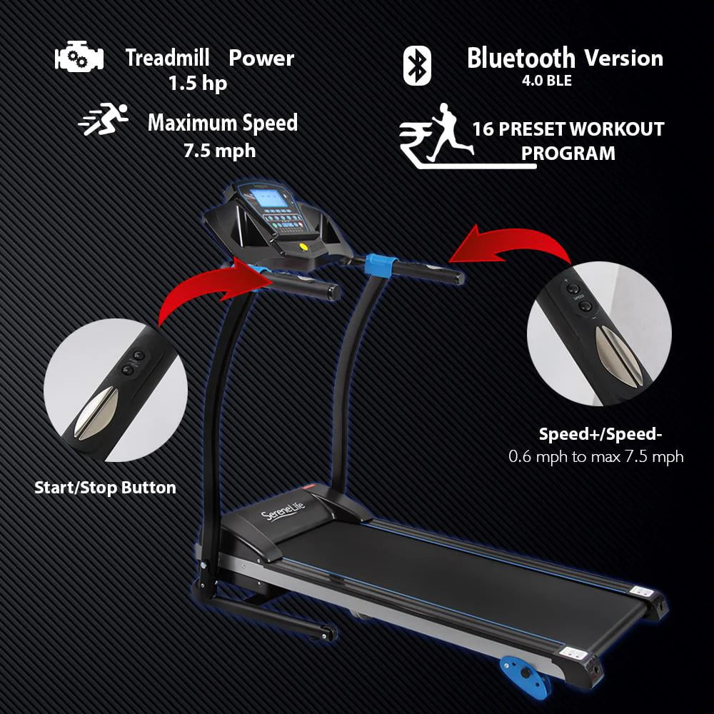 Foldable Cardio Exercise Machine with LCD O11750