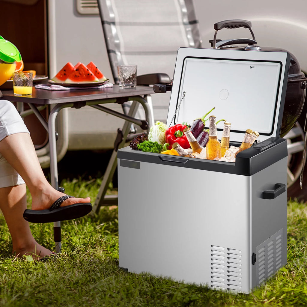 12volt Car Refrigerator Portable Freezer 53Qt D86113