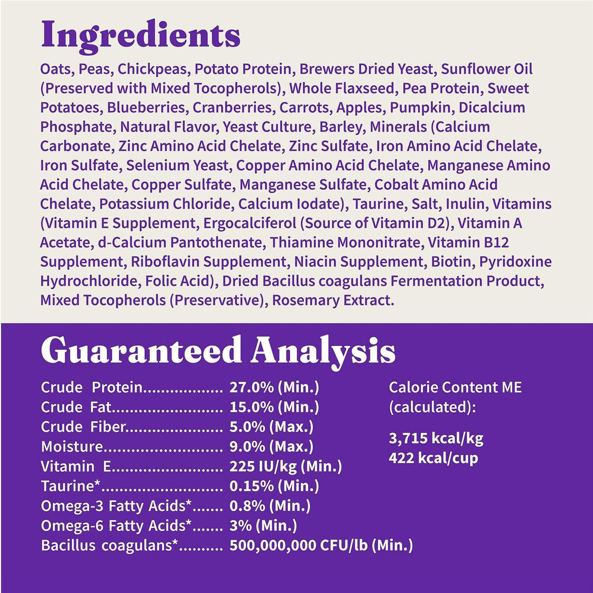 Adult Dry Dog Food Q7459