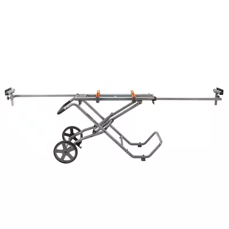 Foldable Mobile Miter Saw Stand with Mounting Braces G67777
