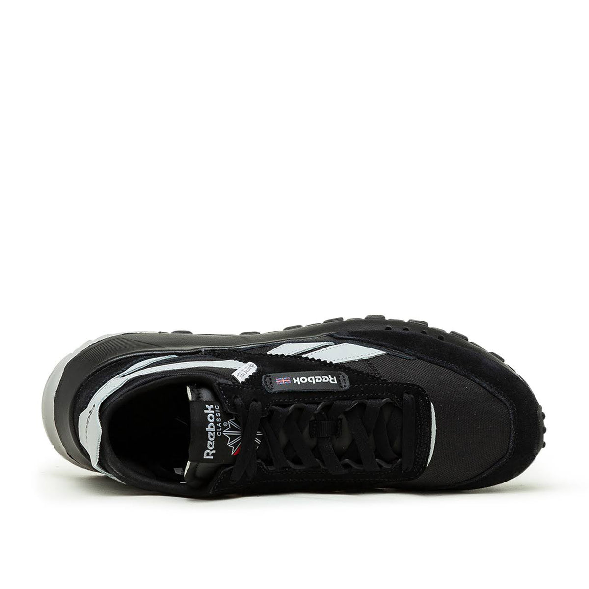 Black Leather Sneakers Q1944