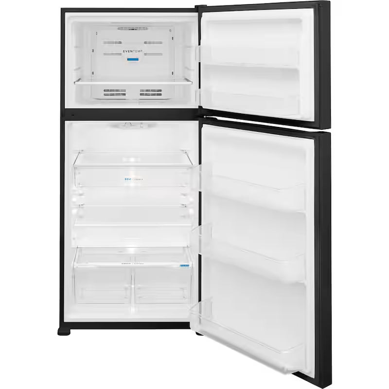 Top Freezer Refrigerator in Black L35133