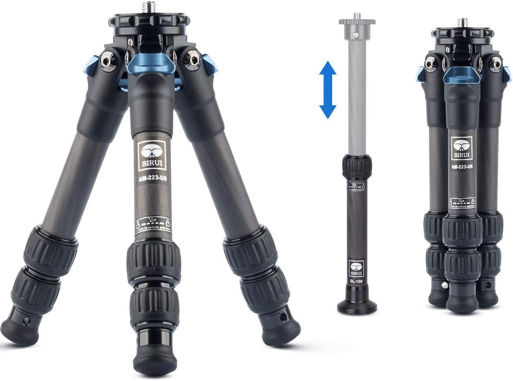 Carbon Fiber Mini Tripod with Center Column R583