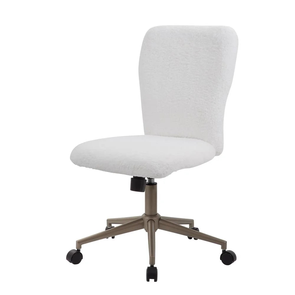 Adjustable Faux Fur Desk Chair X322