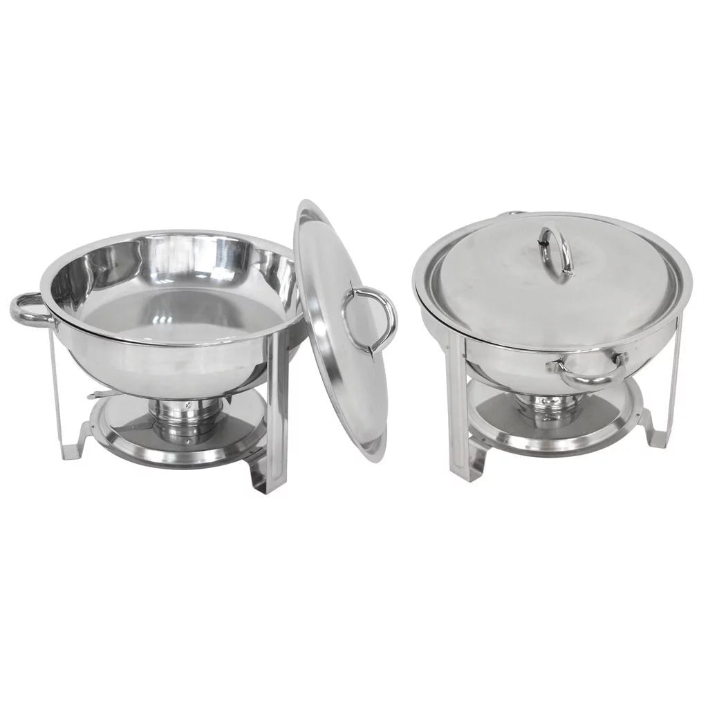 2 Pack Stainless Steel Chafing Dish Set K1672
