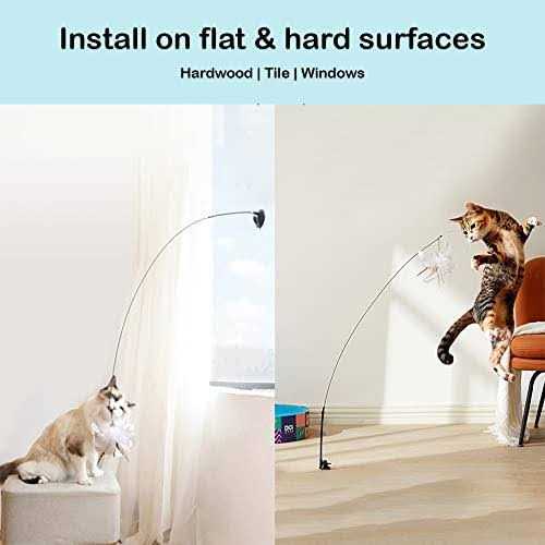 Interactive Bird Simulation Cat Toy Set T4692