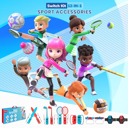 12 in 1 Switch Sports Accessories Bundle K515893