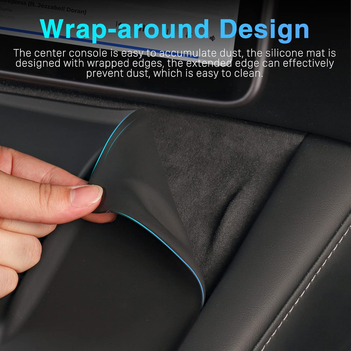Center Console Wireless Charger Silicone Mat M293