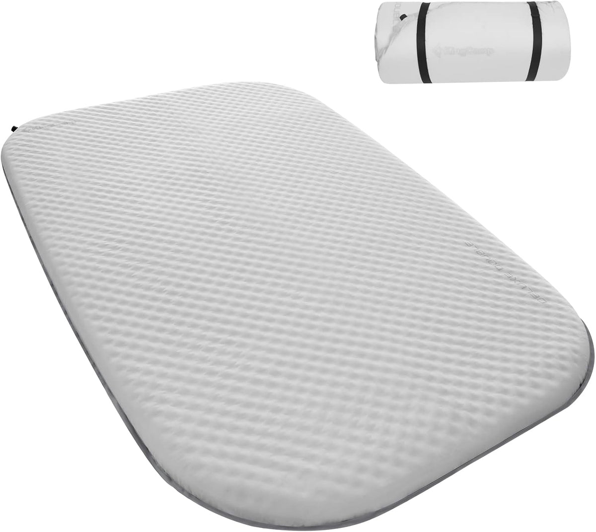 Self Inflating Camping Sleeping Pad 11 R Value 3 Thick Lightgrey S784