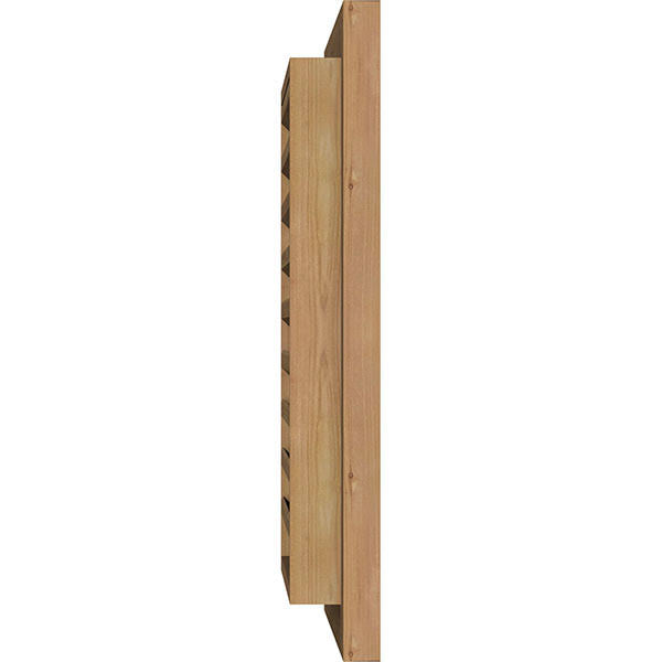 Vertical Gable Vent Unfinished Functional M536