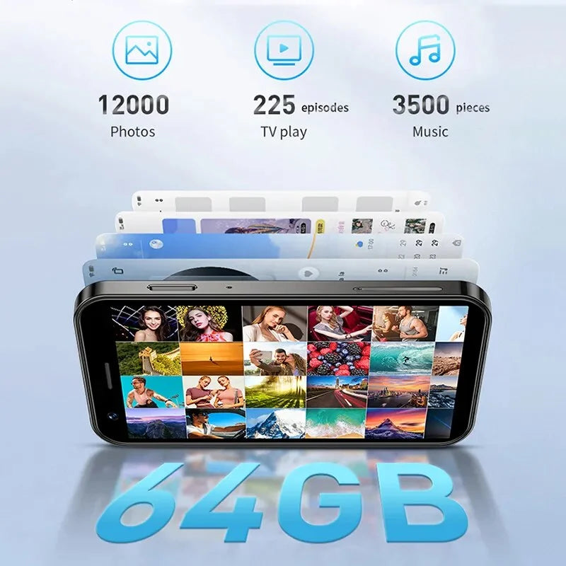 3Inch Quad Core 3GB+64GB 4G LTE Dual SIM Mini Smartphone W473