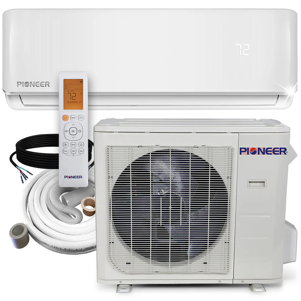 36,000 BTU 17.5 SEER 230V Ductless Mini-Split Inverter Air Conditioner Heat Pump System K628