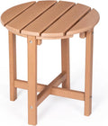 White HDPE Outdoor Side Table B6173