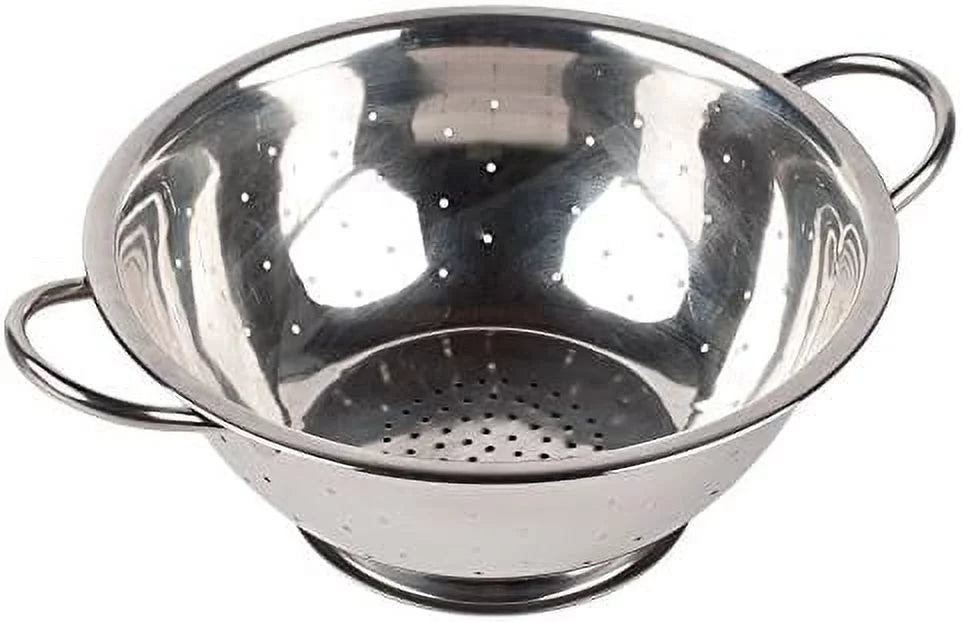 5-Quart Stainless Steel Colander With Base W3812