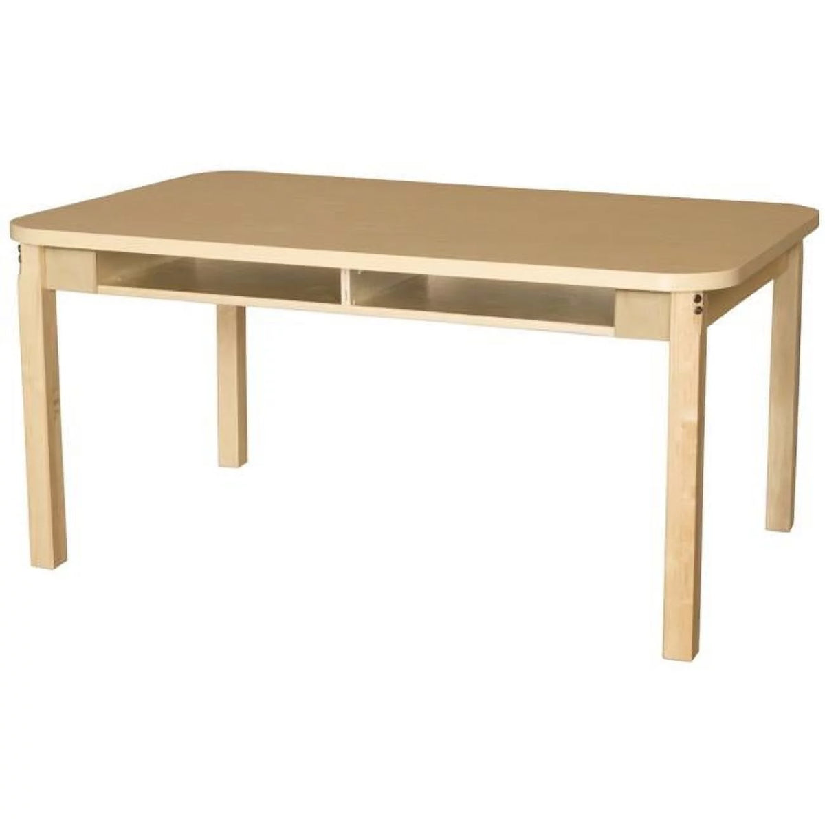 Two Seat Student Desk with Hardwood Legs I39283