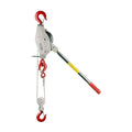 Medium Frame Cable Ratchet Winch Pulley Hoist, 1-1/2 Ton Capacity P602313