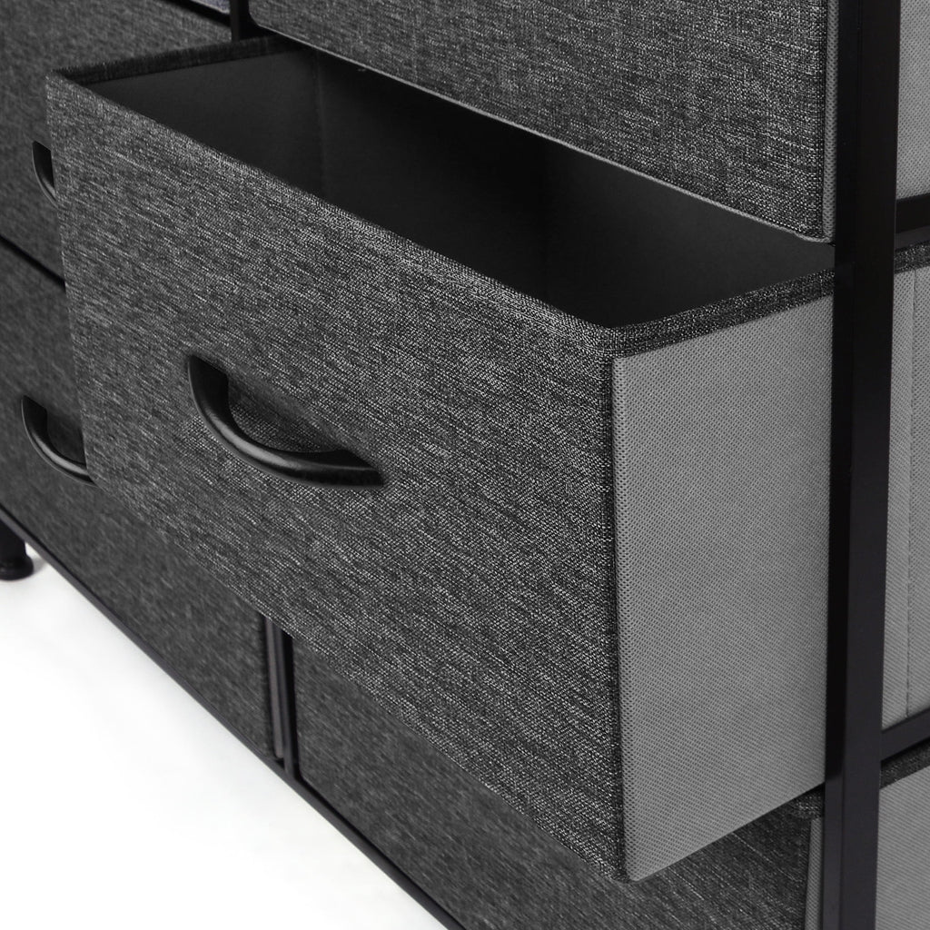 Grey 7 Drawer Storage Dresser J3143
