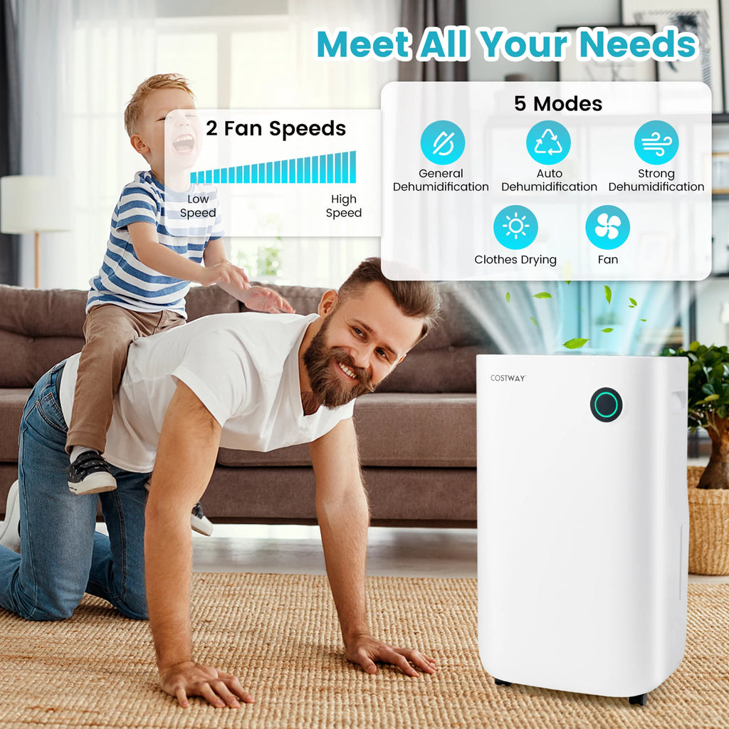 4500 Sq. Ft 73-Pint Dehumidifier with 5 Modes Q267460